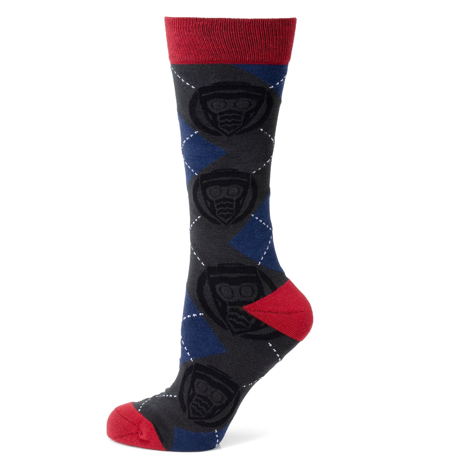Marvel Guardians of the Galaxy Groot Star-Lord Charcoal Argyle Gift Set