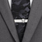 Marvel The Punisher Silver Tie Bar