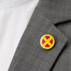 Marvel X-Men Socks 3 Pack with Lapel Pin Gift Set