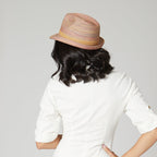 Womens Mixed Braid Fedora