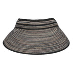 Women's Mixed Braid Visor with Velcro Strap