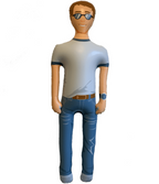 🧔‍♂️ MAN AKIN™ – The Inflatable Talking Husband (Like a Man... But Actually Helpful)