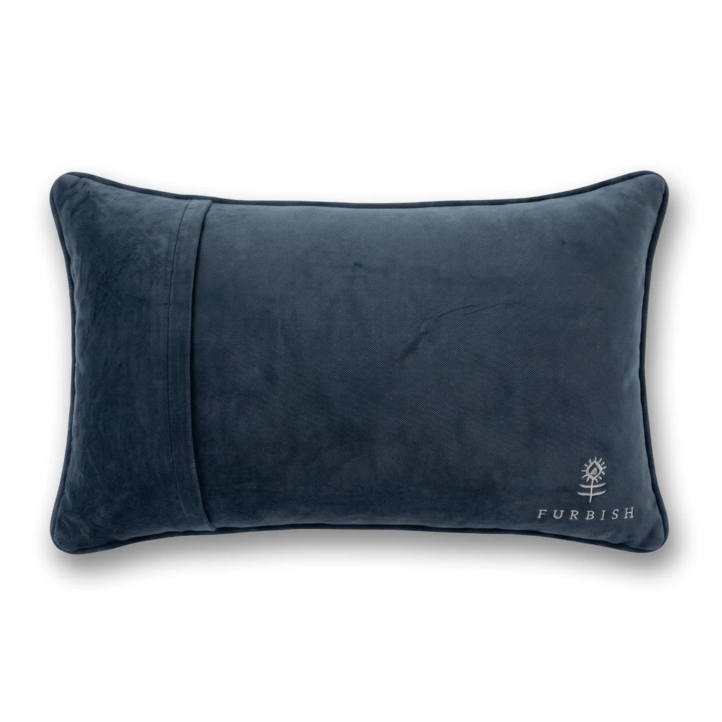 Man In Finance Needlepoint Pillow