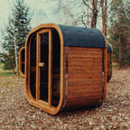 Outdoor Sauna Kit – 2-4 Person – Thermowood – Backyard Wellness – Mande MW12