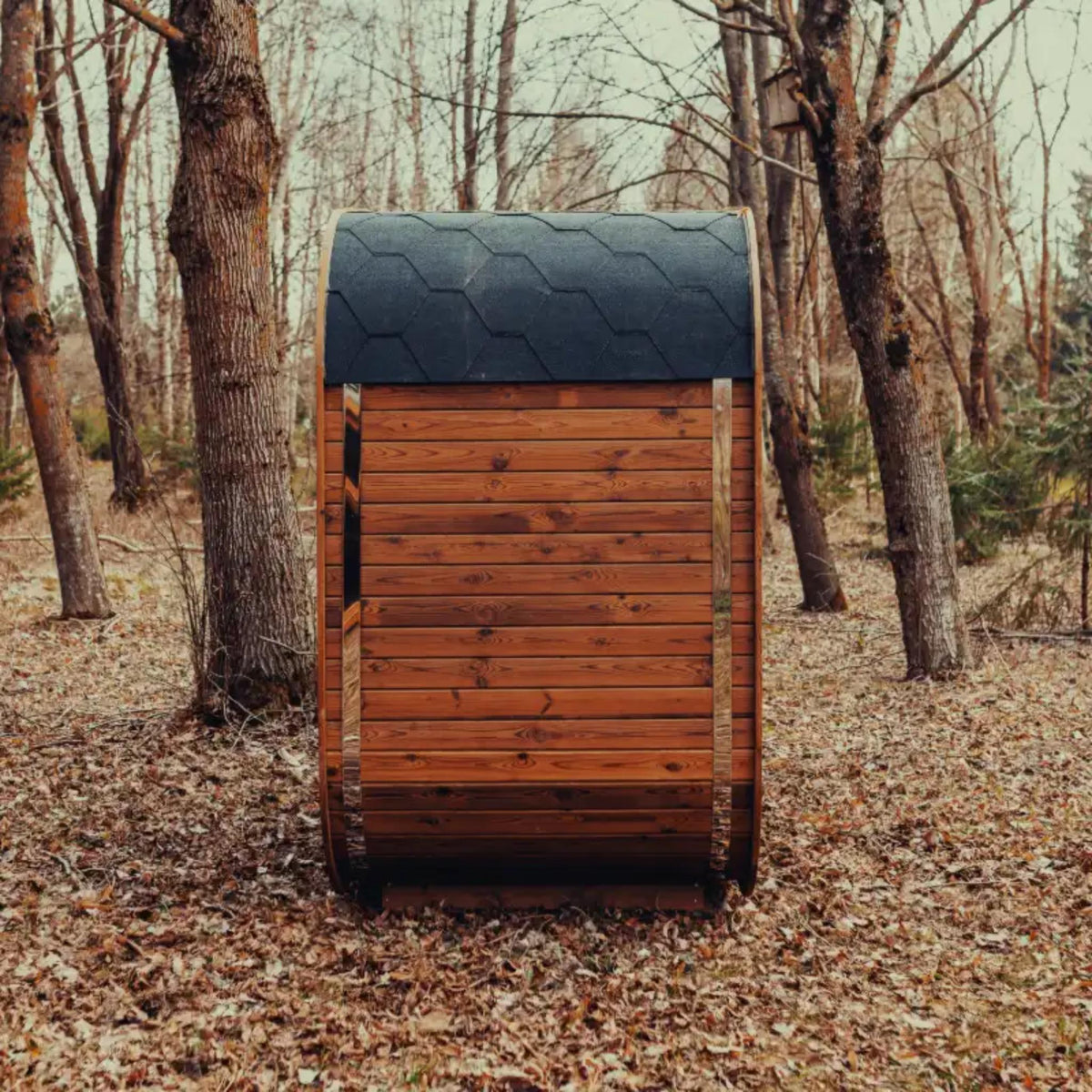 Outdoor Sauna Kit – 2-4 Person – Thermowood – Backyard Wellness – Mande MW12