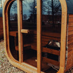 Outdoor Sauna Kit – Thermowood – Backyard Wellness – Mande MW16
