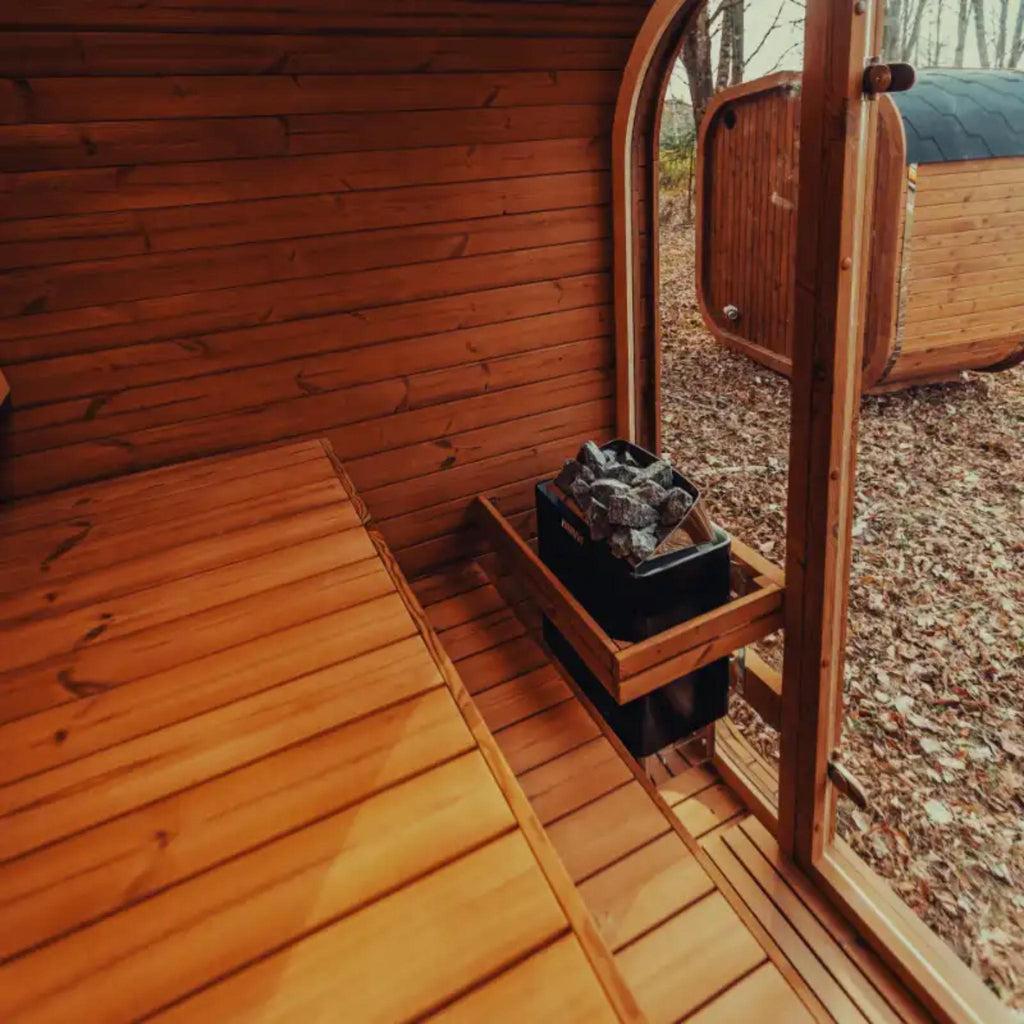Outdoor Sauna Kit – Thermowood – Backyard Wellness – Mande MW16