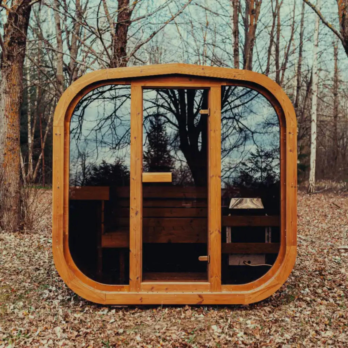Outdoor Sauna Kit – Thermowood – Backyard Wellness – Mande MW16
