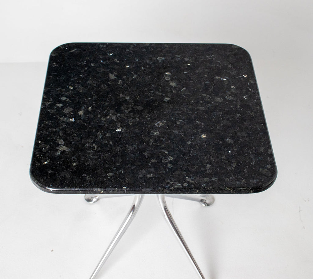 Rare Alexander Girard Side Table in Blue Pearl Granite for Herman Miller