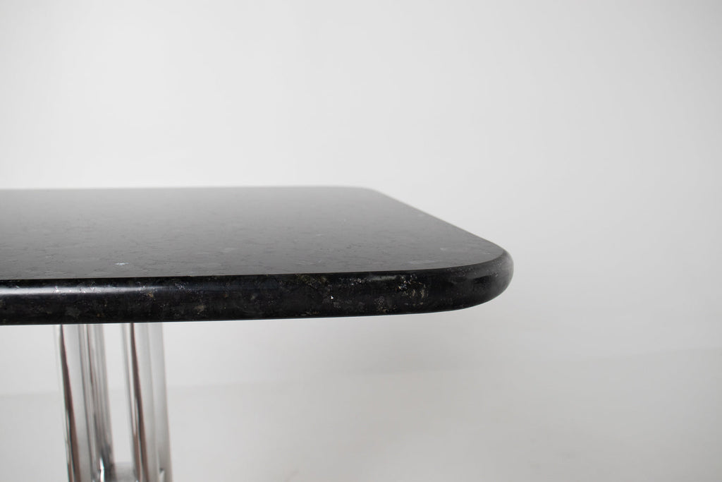 Rare Alexander Girard Side Table in Blue Pearl Granite for Herman Miller