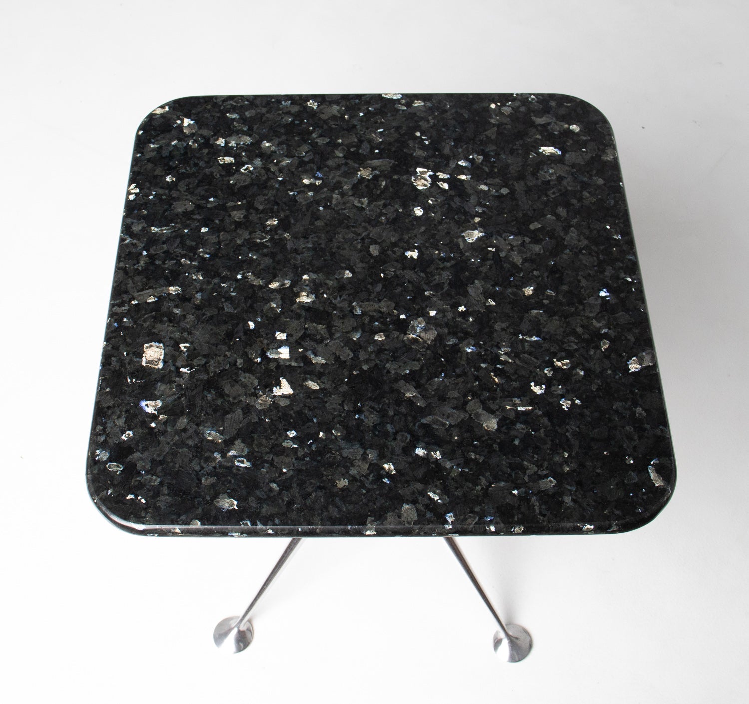Rare Alexander Girard Side Table in Blue Pearl Granite for Herman Miller