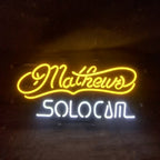 Mathews Solocom Neon Signs