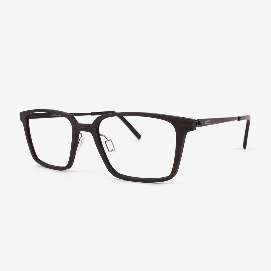 Melbourne - Metal & Wood Eyeglasses