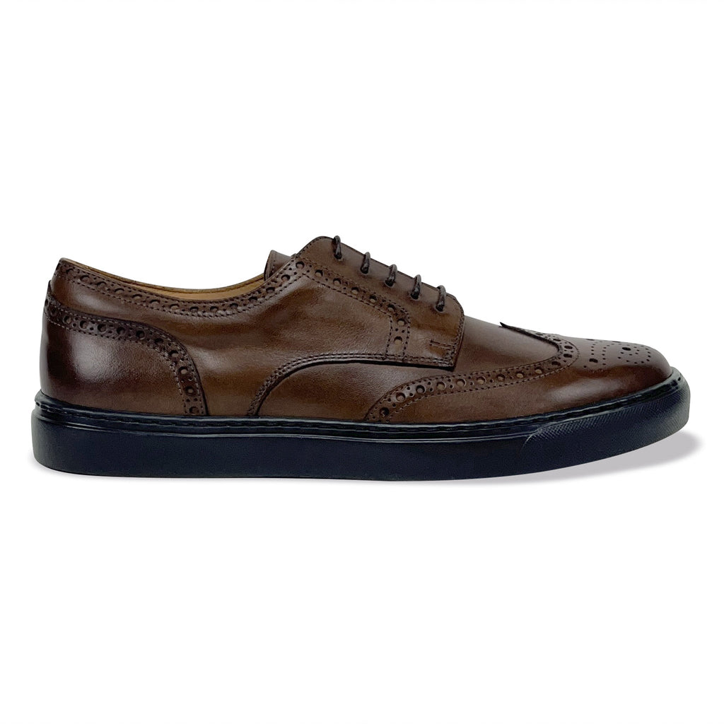 Men's Don Giovanni Wingtips - Brown