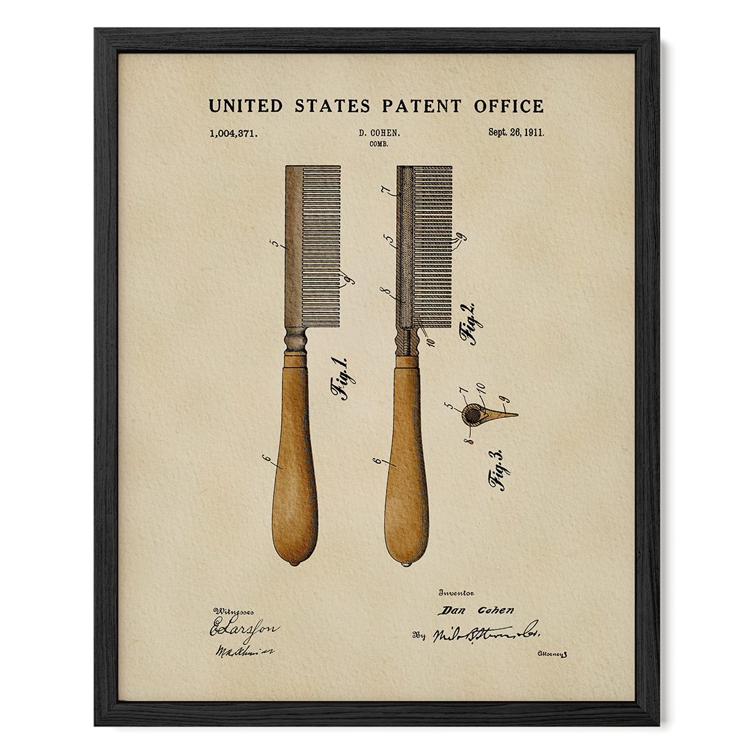 Men's Handle Comb (1911)