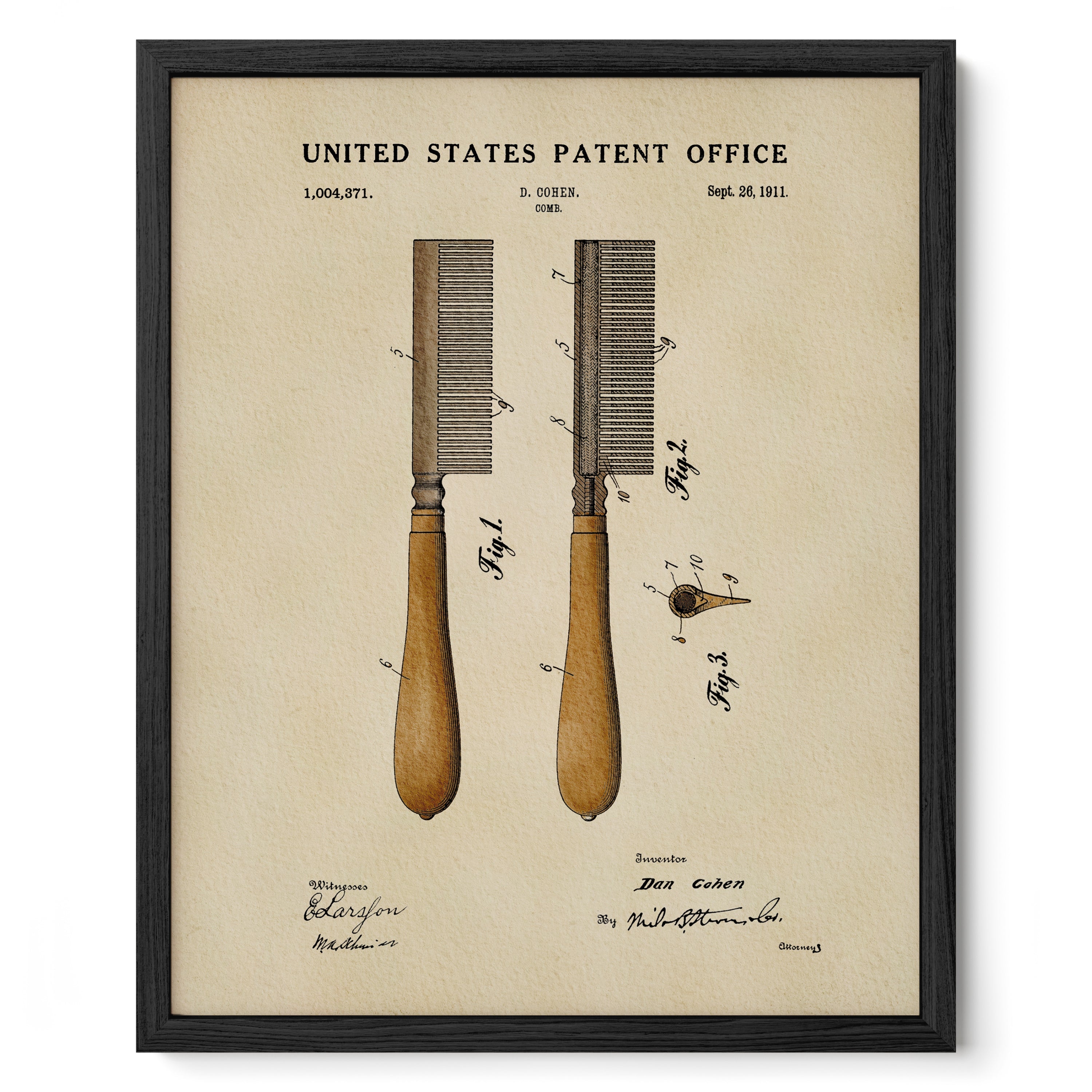 Men's Handle Comb (1911)