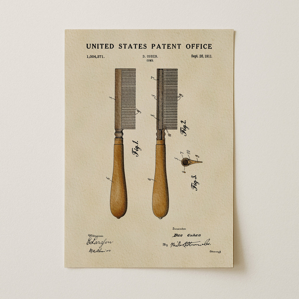 Men's Handle Comb (1911)