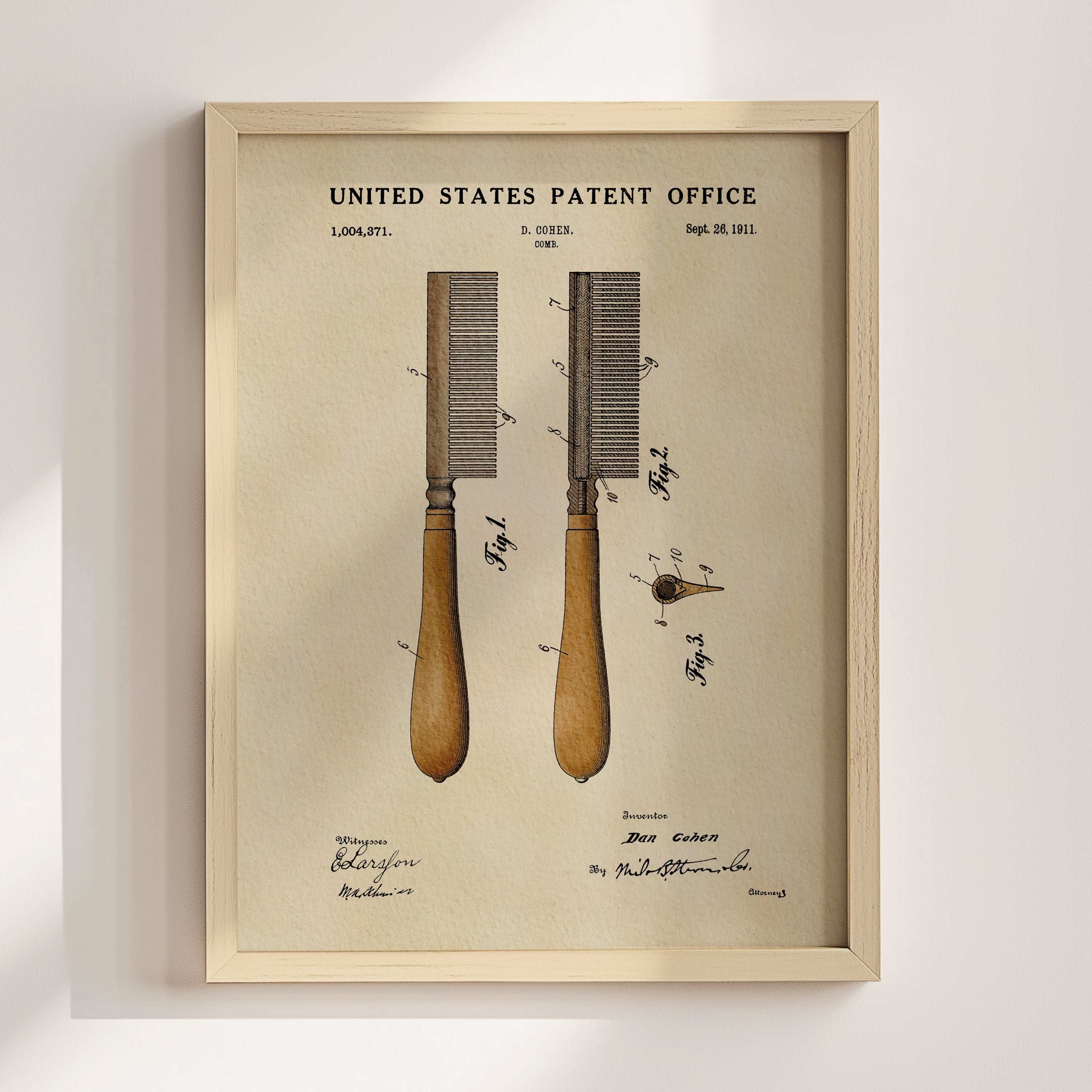 Men's Handle Comb (1911)
