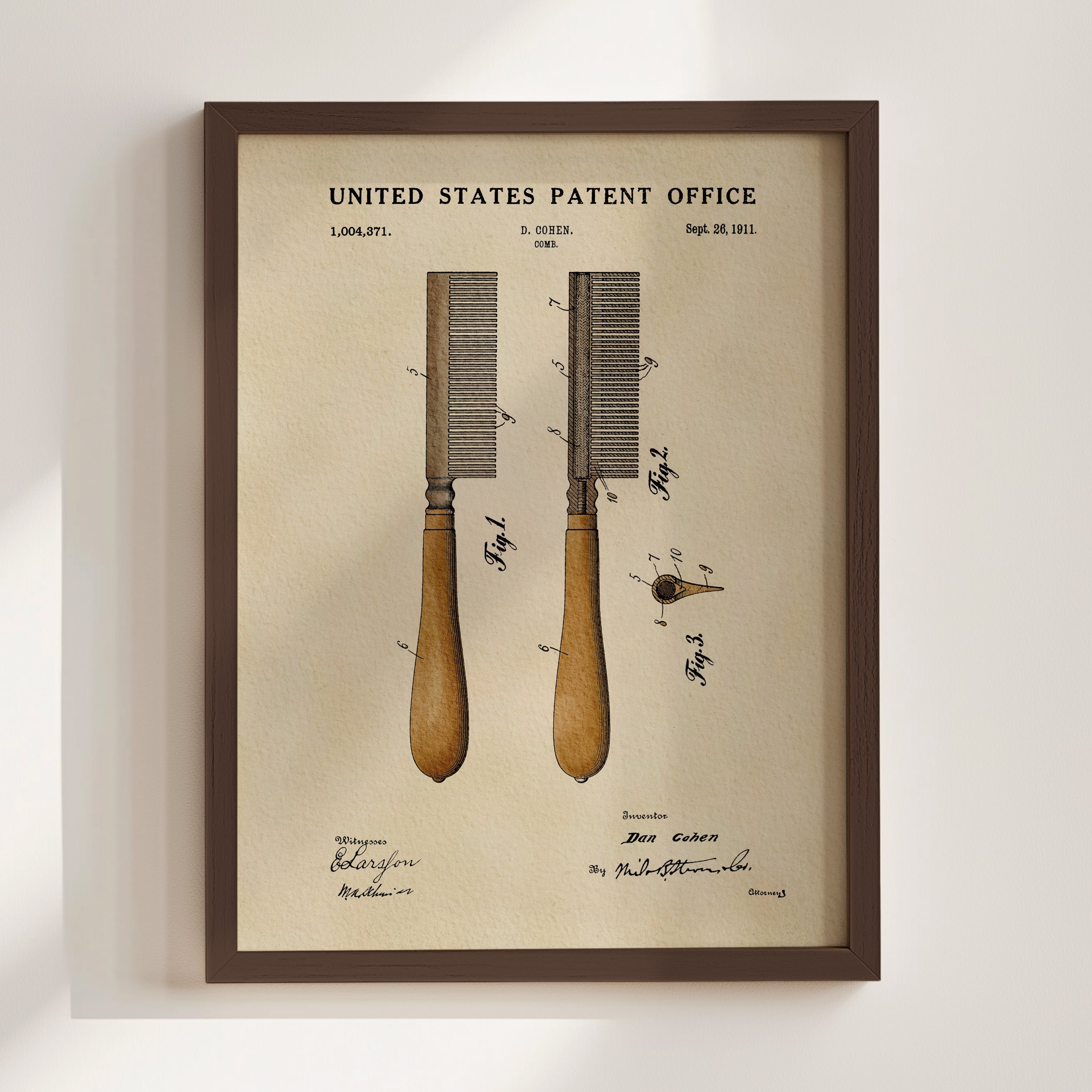 Men's Handle Comb (1911)