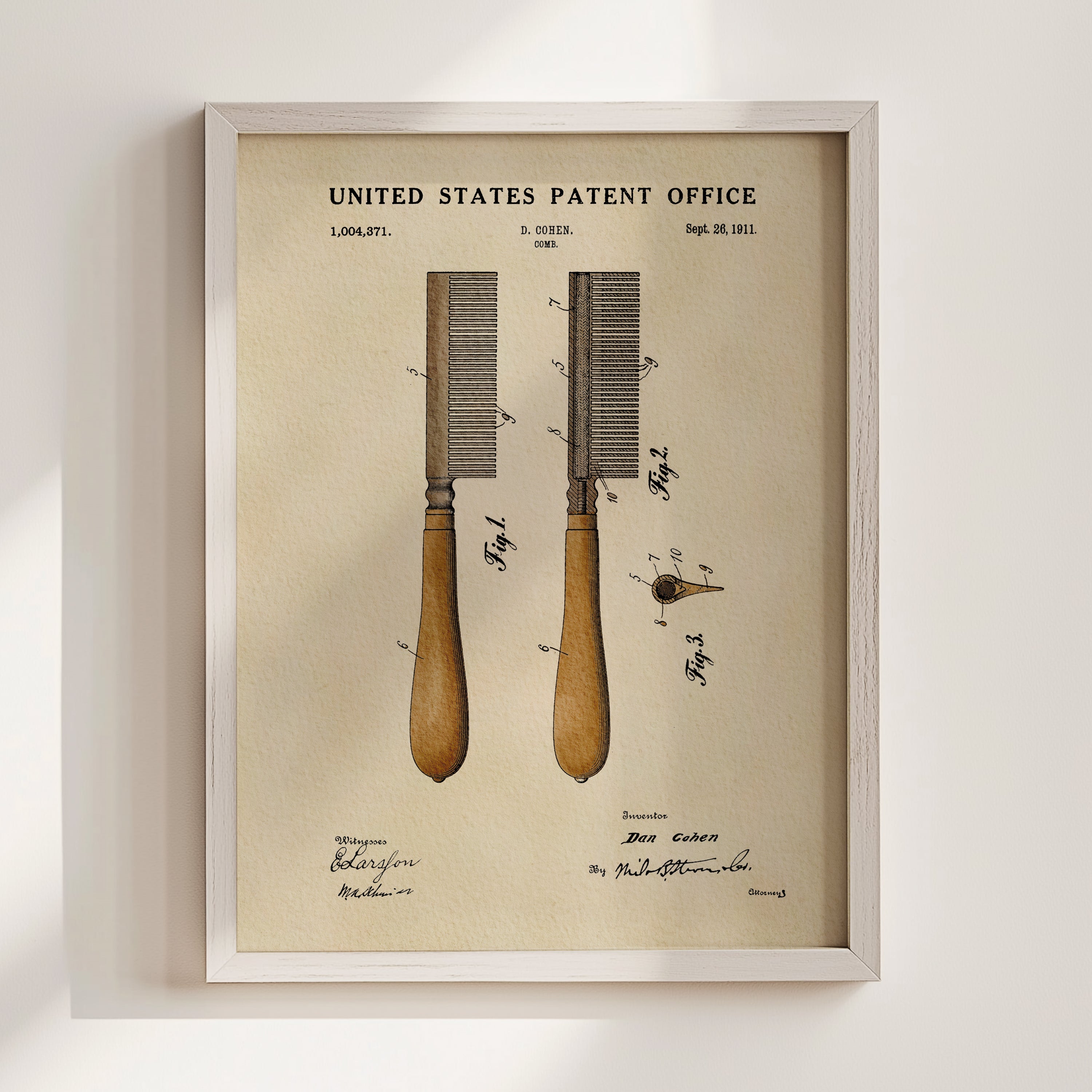 Men's Handle Comb (1911)