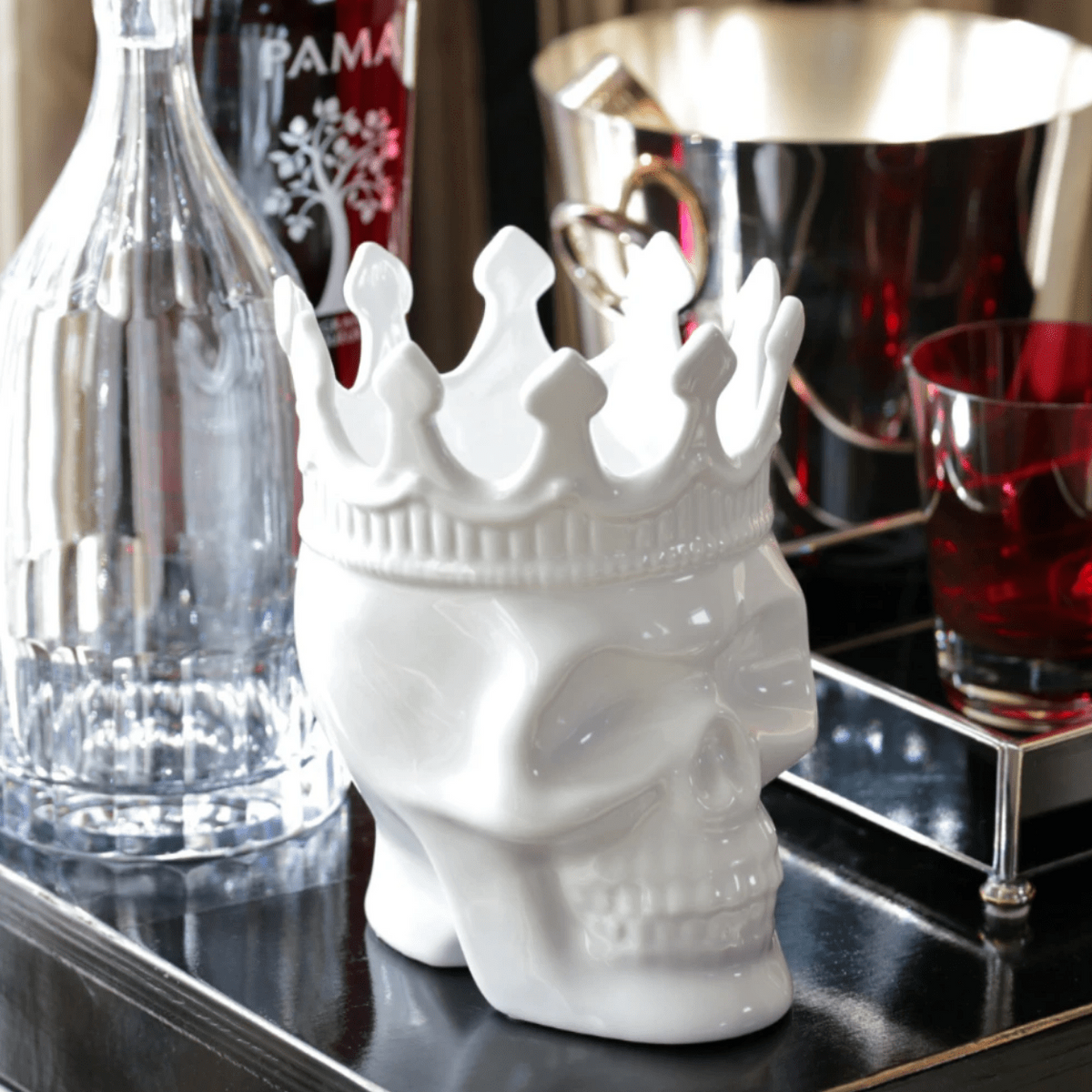 White Louise Skull