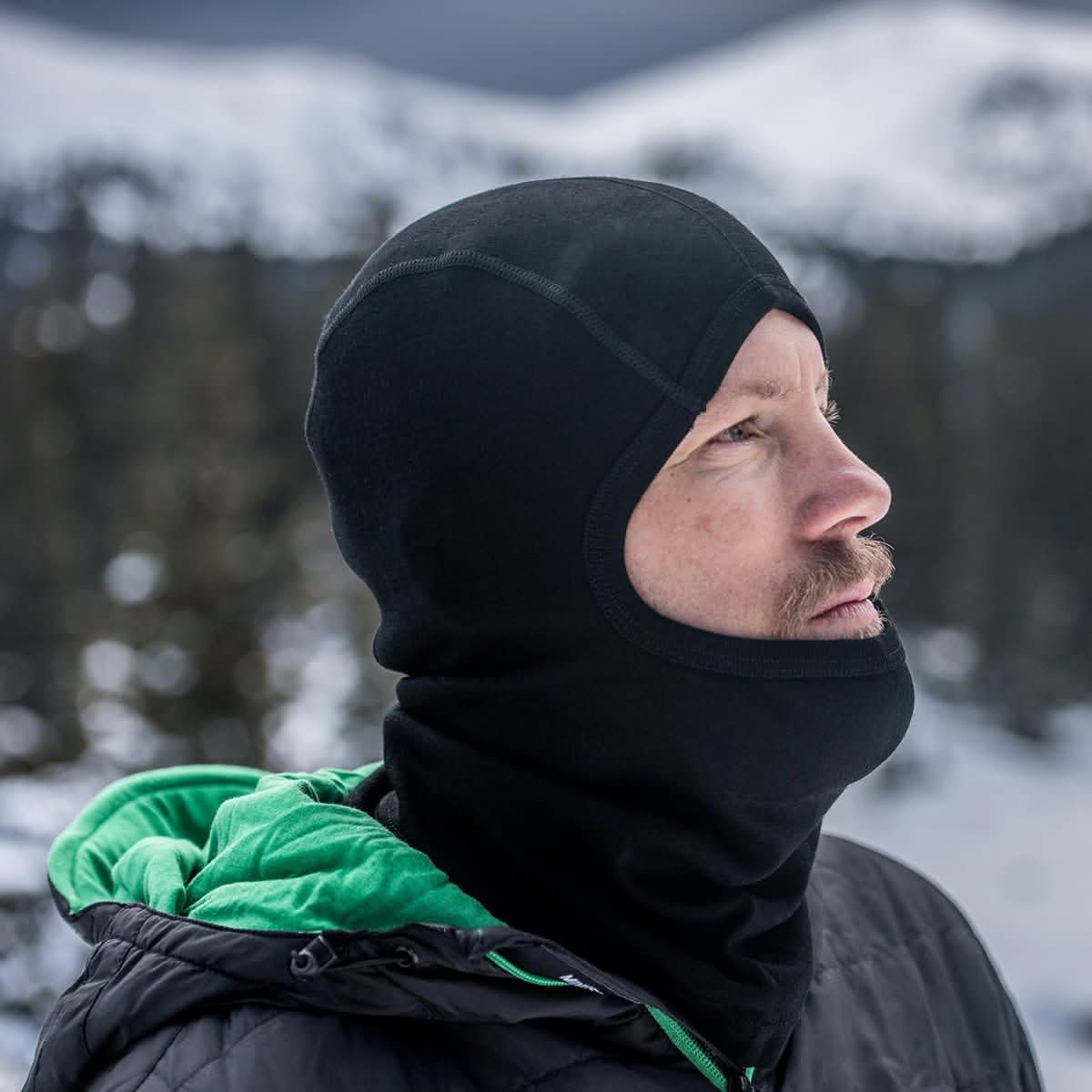 Midweight Wool Balaclava - 100% Merino Wool