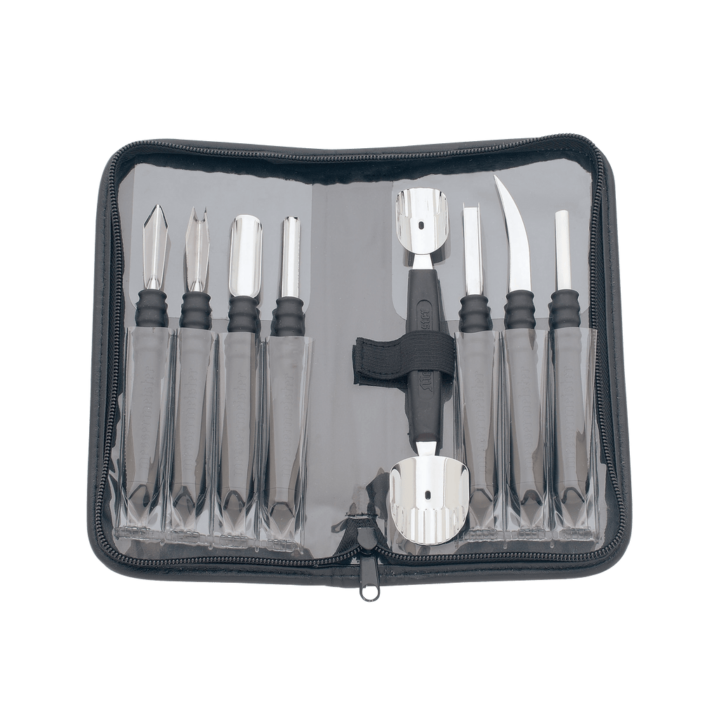 9 Piece Garnishing Tool Set