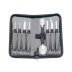 9 Piece Garnishing Tool Set