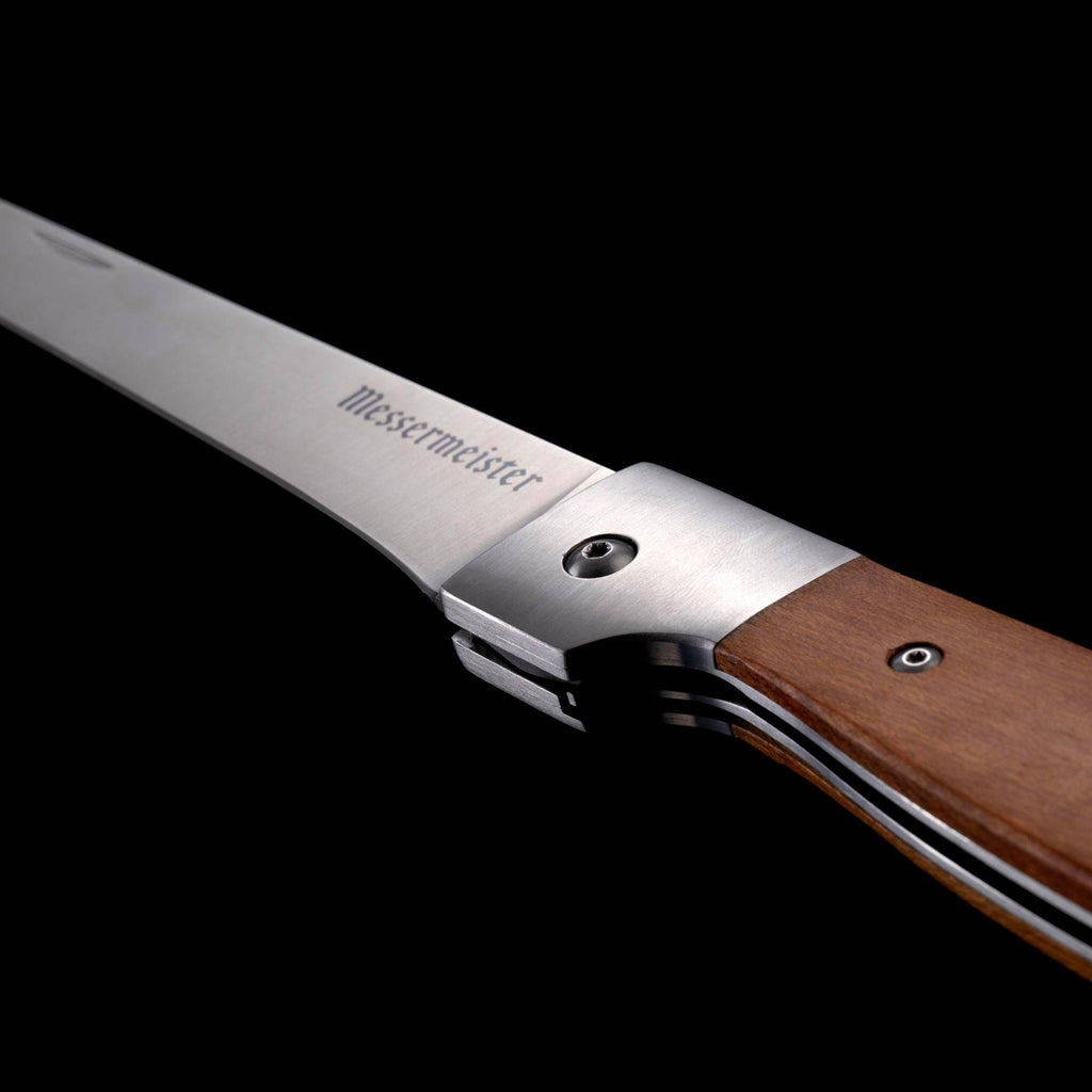 Adventure Chef 6 Inch Folding Flexible Fillet Knife - Maple