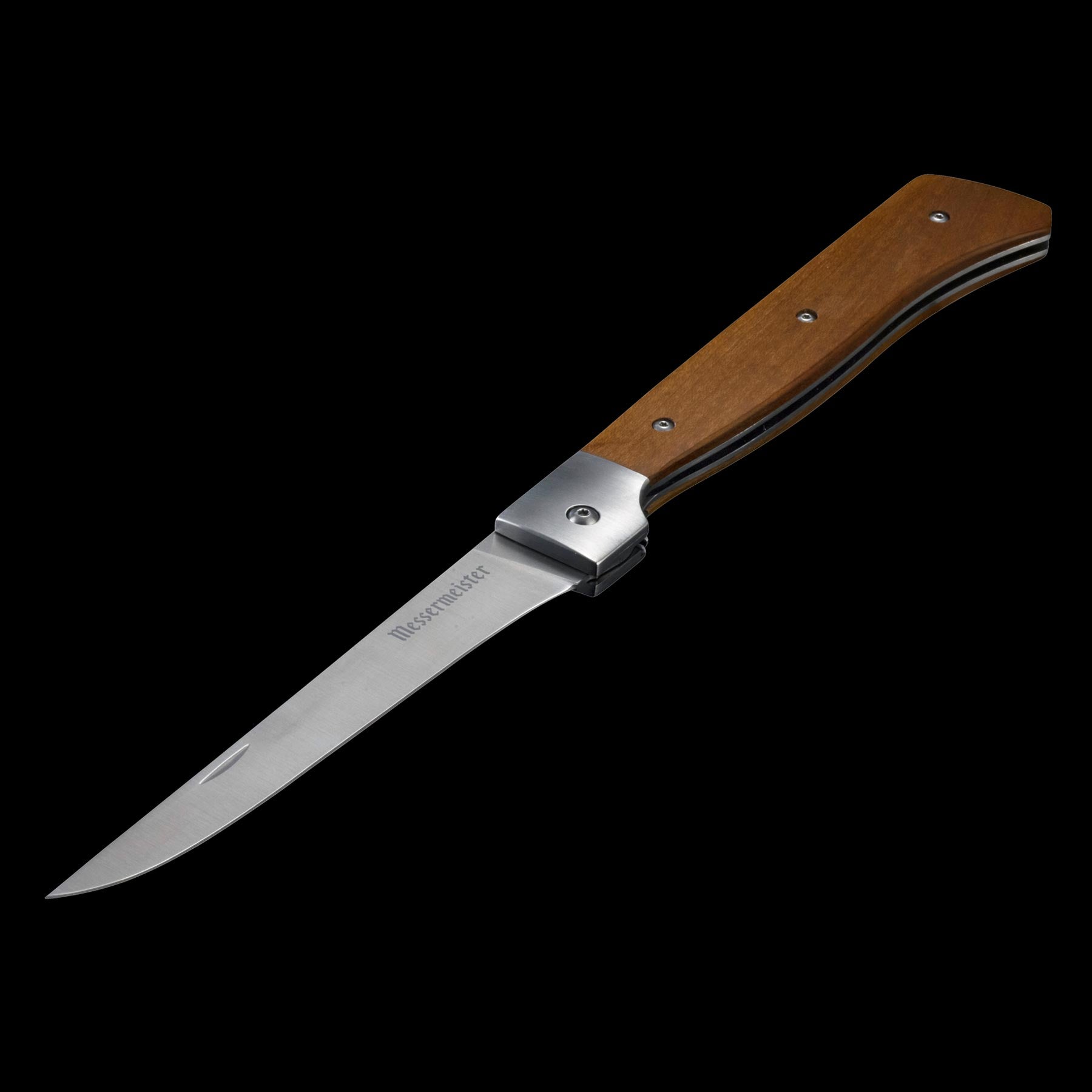 Adventure Chef 6 Inch Folding Flexible Fillet Knife - Maple