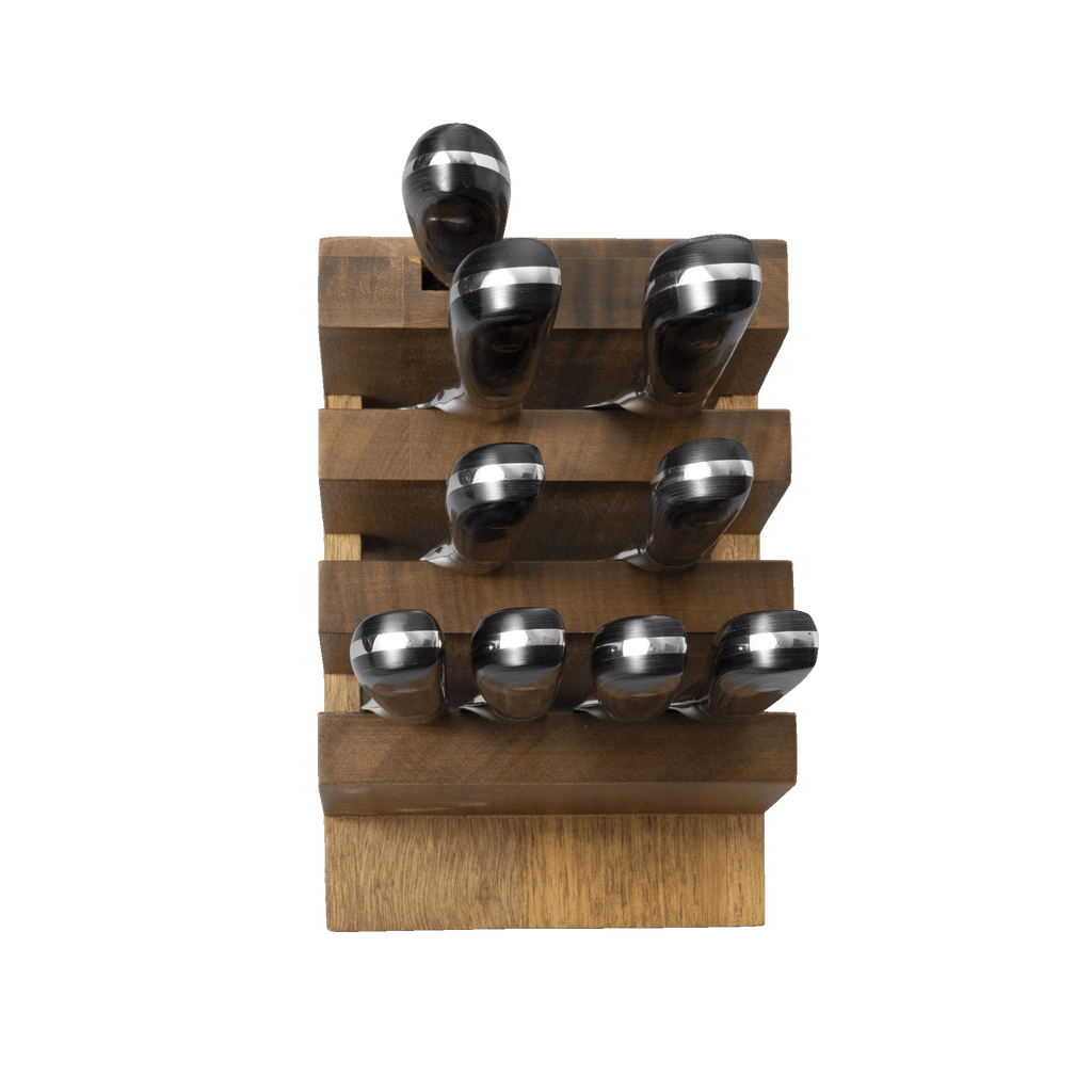 Avanta Damascus Knife Block Set - 10 Piece