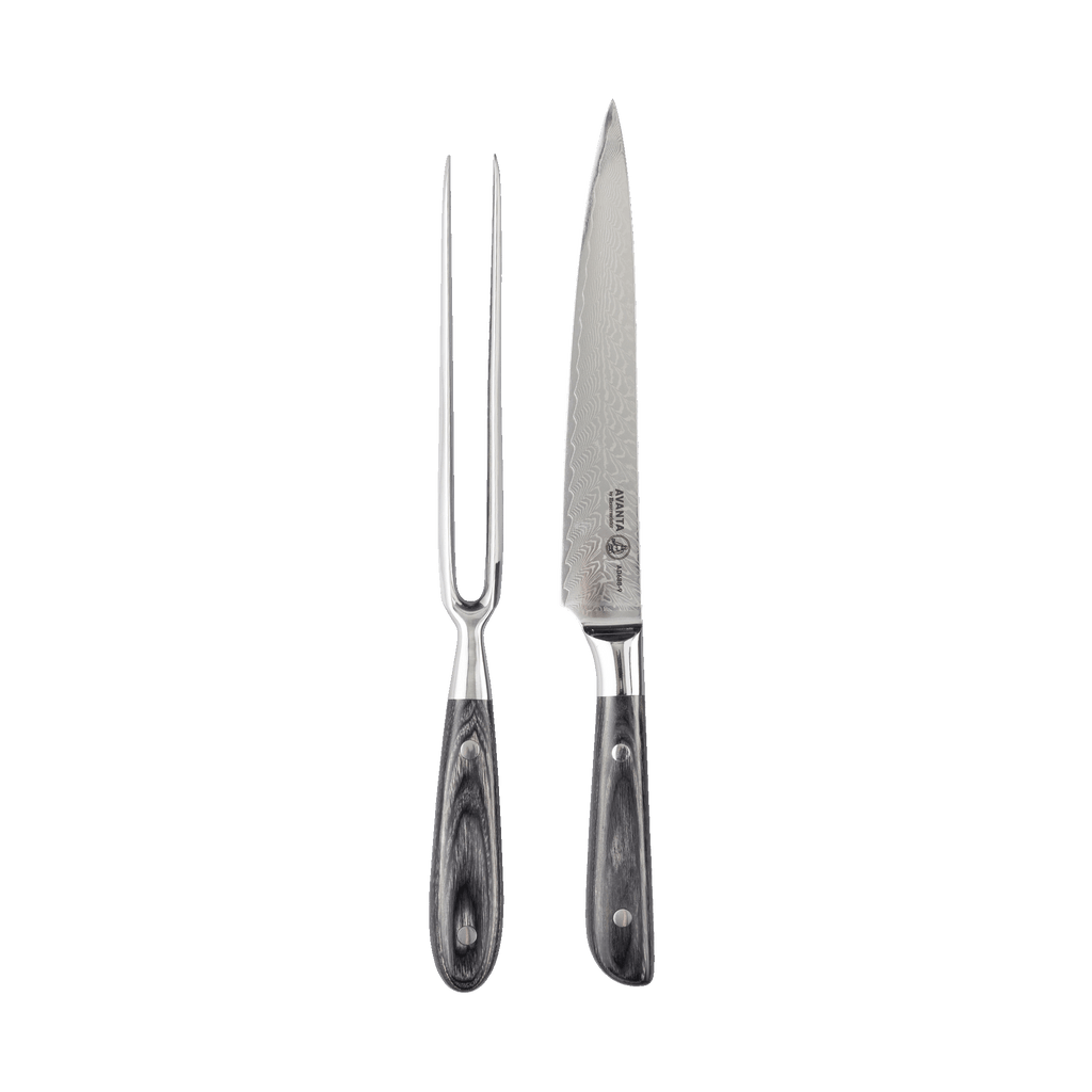 Avanta Damascus Carving Set - 2 Piece