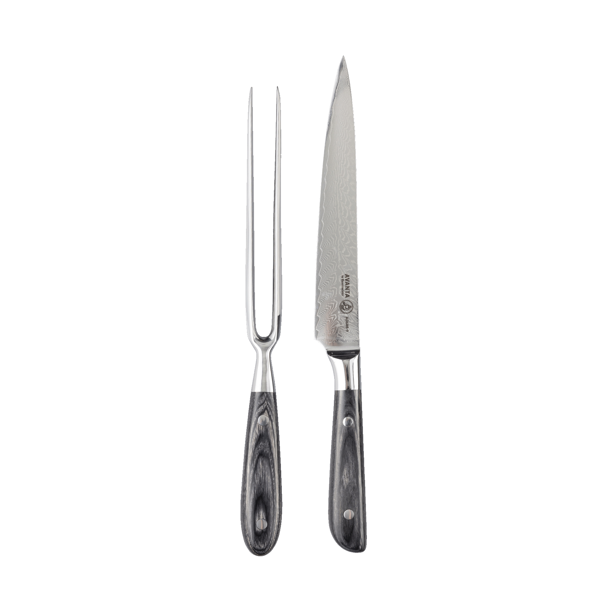 Avanta Damascus Carving Set - 2 Piece