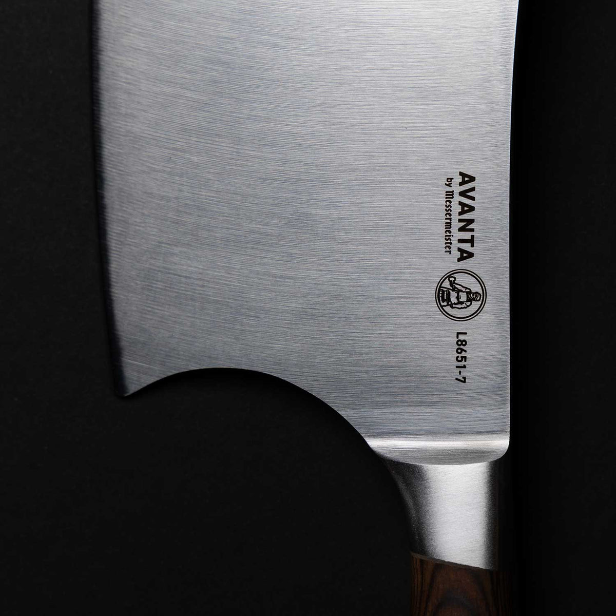 Avanta Pakkawood 6 Piece Pro BBQ Knife Set / Black Knife Bag