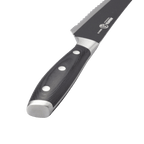 Avanta Pakkawood Kendrick Scalloped Brisket Knife - 10"