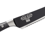 Avanta Pakkawood Kendrick Scalloped Brisket Knife - 10"