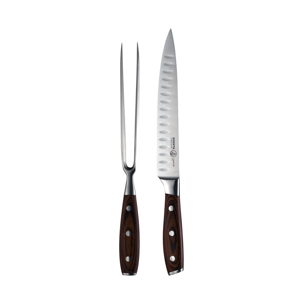Avanta Pakkawood Kullens Carving Set - 2 Piece