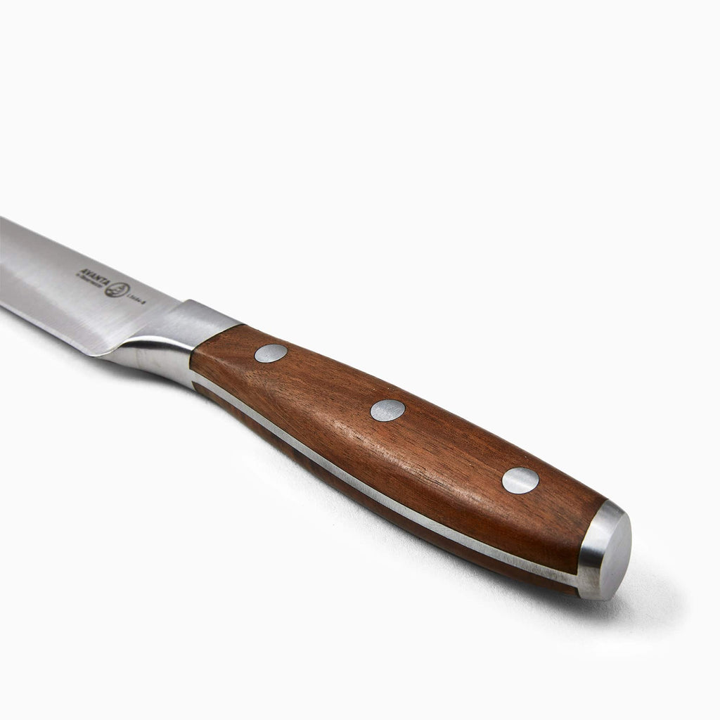 Avanta Smoked Teak Steak Knife Set - 4 Piece
