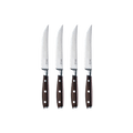 Avanta Smoked Teak Steak Knife Set - 4 Piece