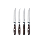 Avanta Smoked Teak Steak Knife Set - 4 Piece