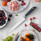 Blacksmith Scalloped Slicing Knife - 8.5"