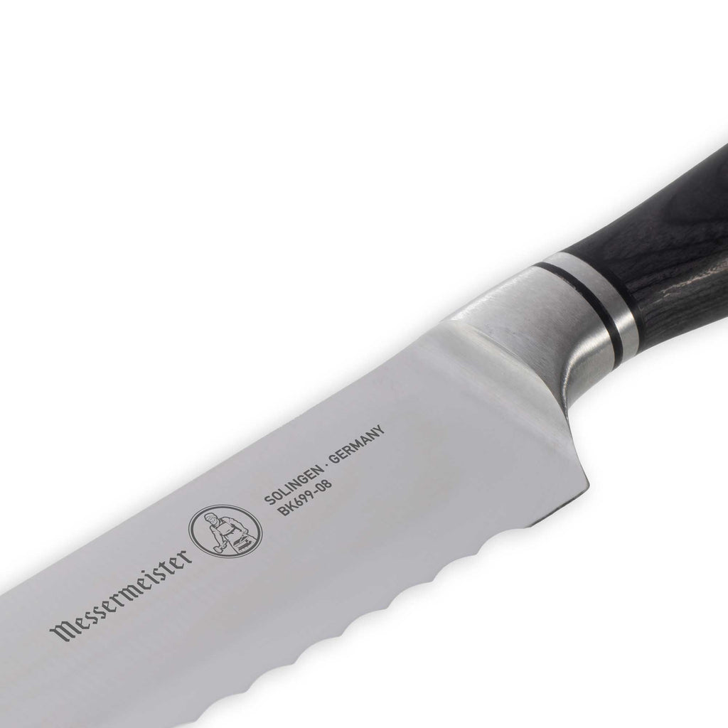 Blacksmith Scalloped Slicing Knife - 8.5"