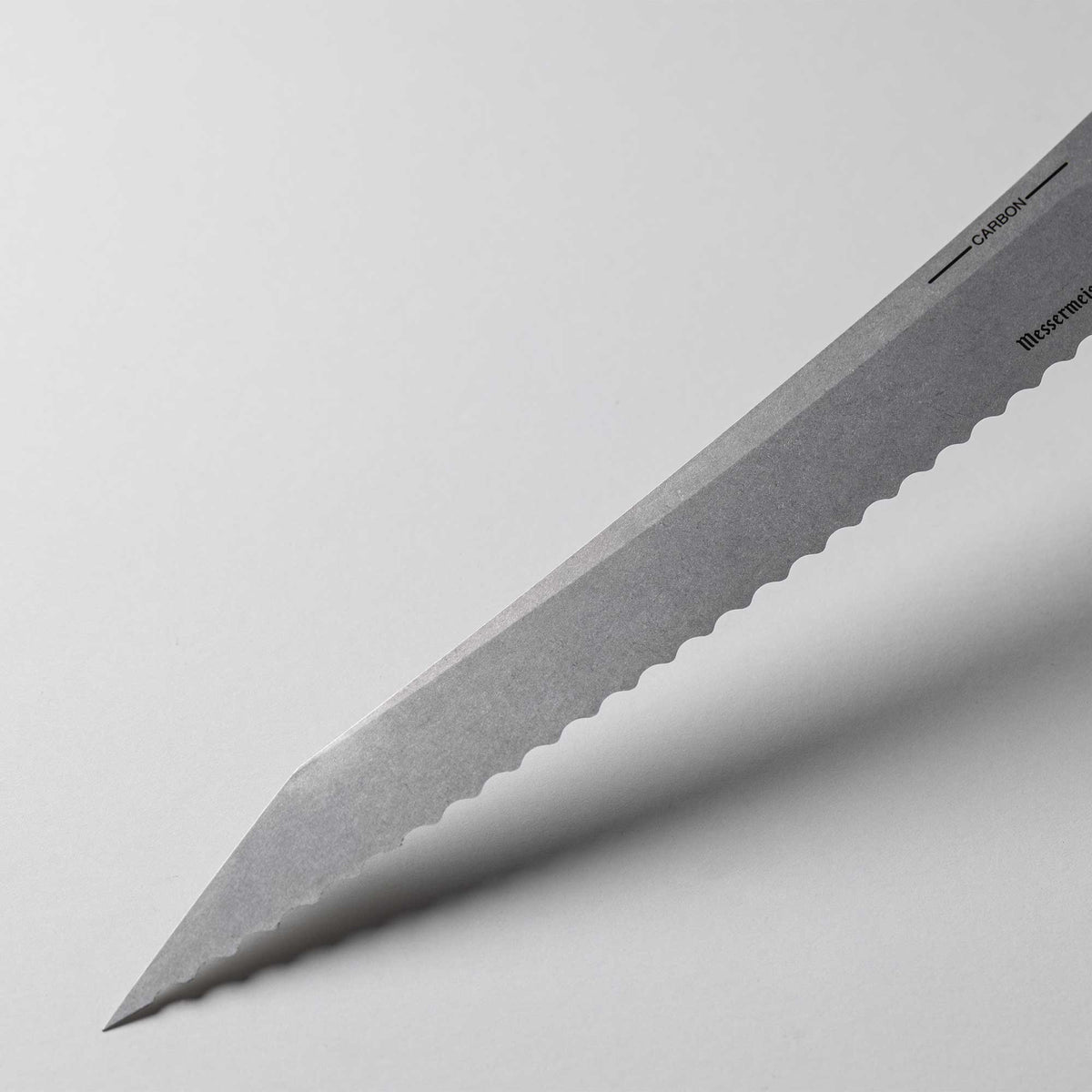 Carbon Scalloped Knife - 9"