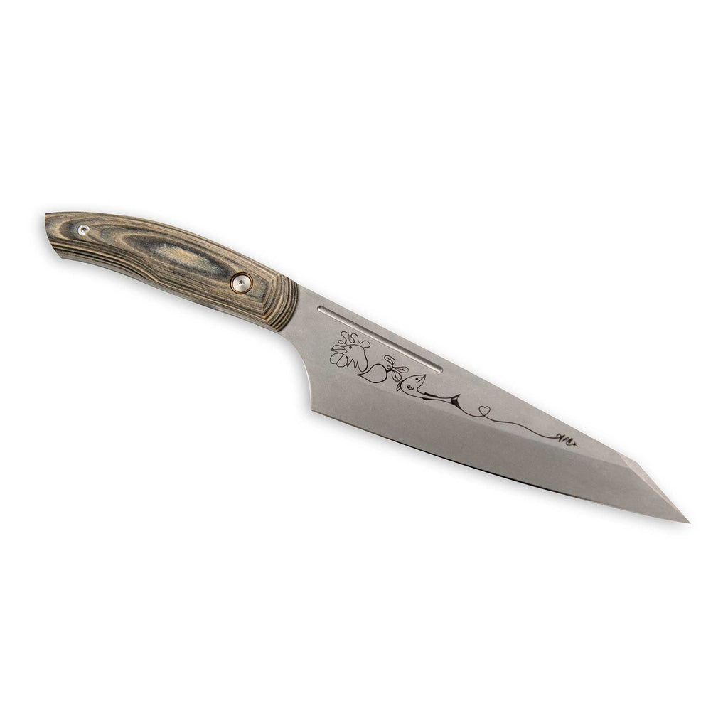 Chef April Bloomfield Carbon Chef's Knife - 6.5"