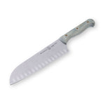Custom Blue Kullens Santoku Knife - 7"