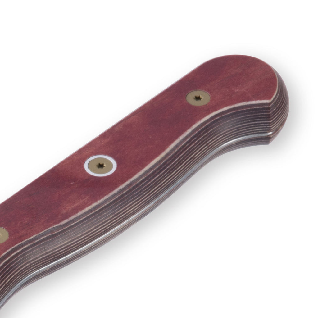 Custom Red Chef's Knife - 8"