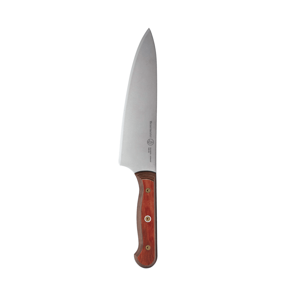 Custom Red Chef's Knife - 8"