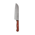 Custom Red Kullens Santoku Knife - 7"