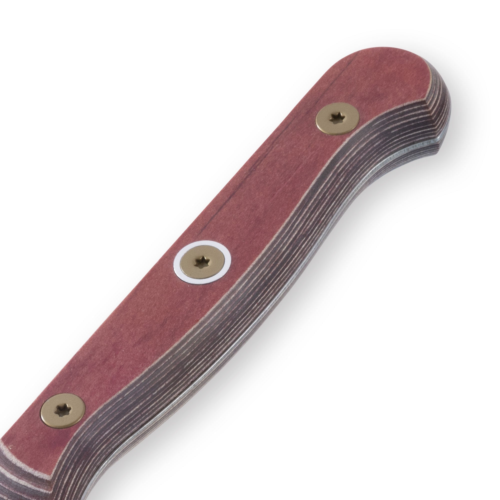 Custom Red Paring Knife - 3.5"