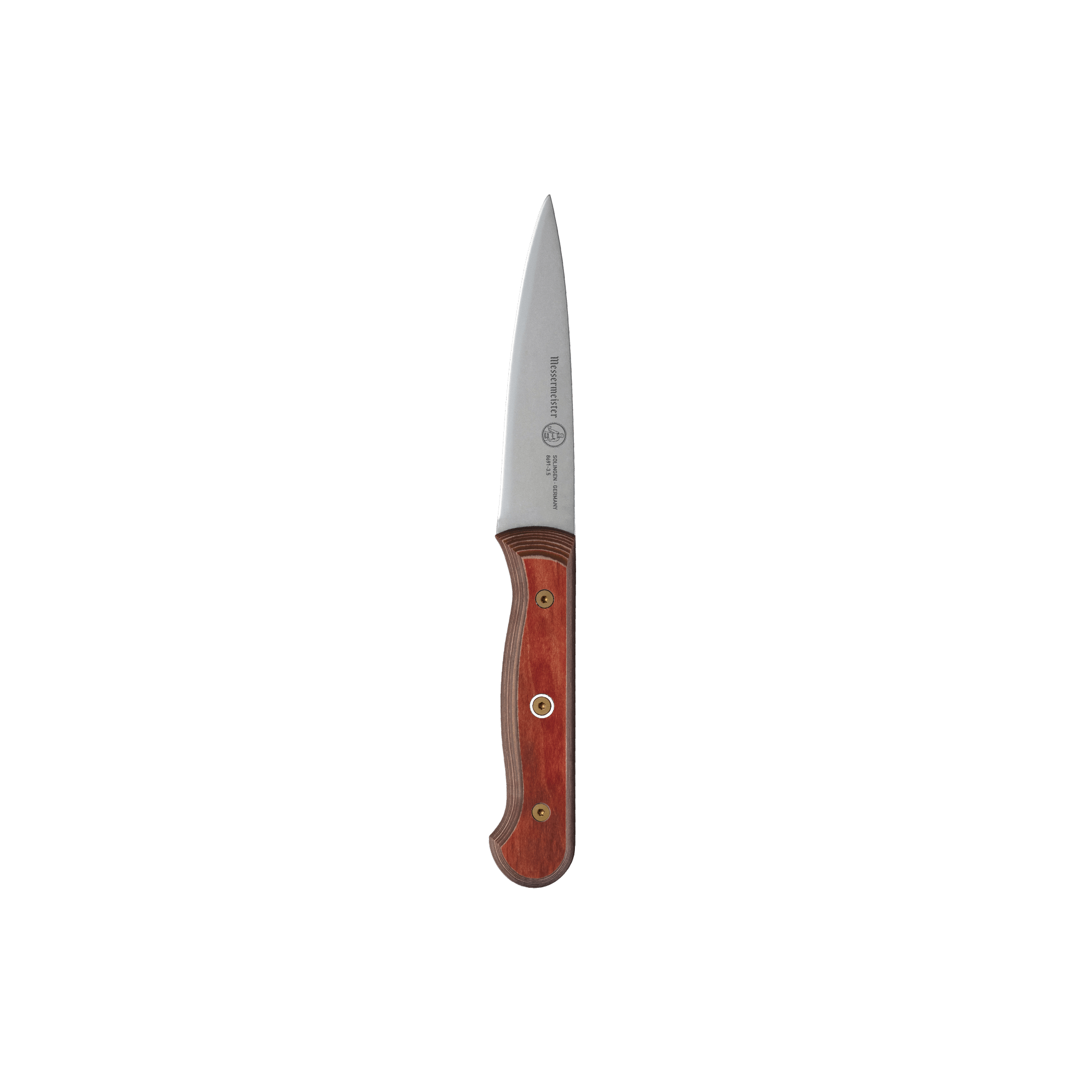 Custom Red Paring Knife - 3.5"